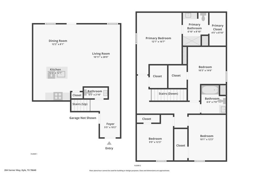 2D floor plan layout of this home in , Maxwell, TX (Image 5). 2D floor plan layout of this home in , Maxwell, TX (Image 5).