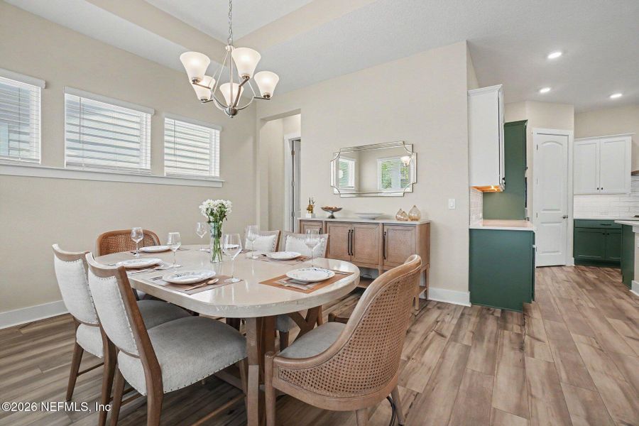 Furnished interior view inside a new home in , St. Augustine (Image 7).