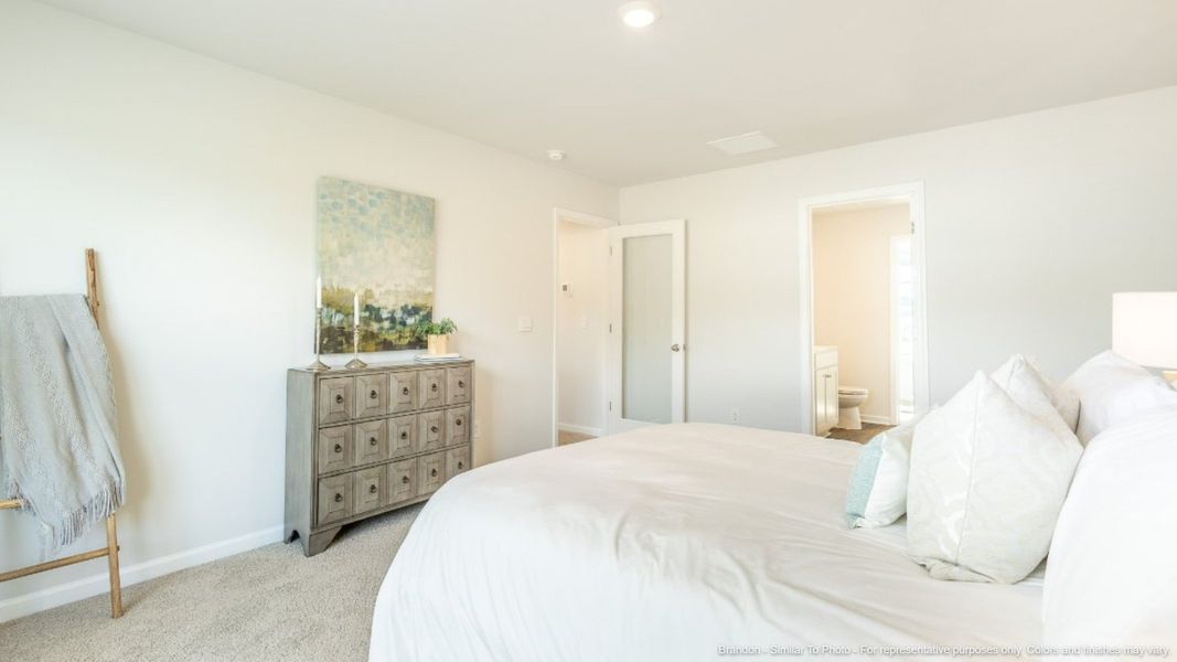Furnished interior view inside a new home in Carolina Groves, Moncks Corner (Image 18). Furnished interior view inside a new home in Carolina Groves, Moncks Corner (Image 18).