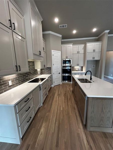 Furnished interior view inside a new home in , Poolville (Image 4).