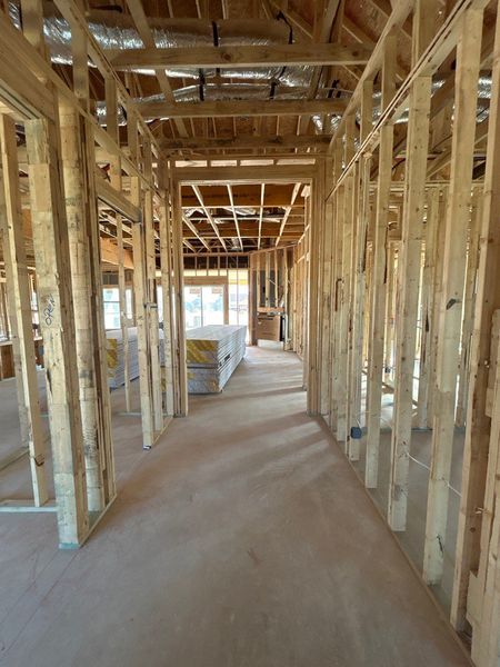 In-progress construction of a new home in Creekview Addition, Van Alstyne, TX (Image 3).