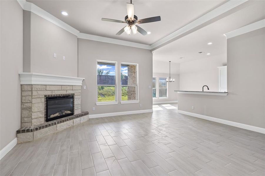 Spacious, unfurnished interior of a new home in , Springtown (Image 30).