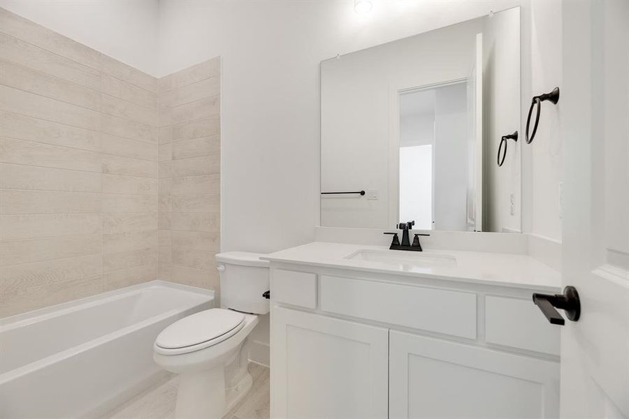 Furnished interior view inside a new home in Hillside Village, Celina (Image 14).