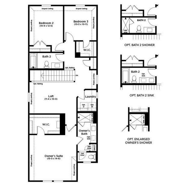 2D floor plan layout of this home in Spring Creek, Taylor, TX (Image 3). 2D floor plan layout of this home in Spring Creek, Taylor, TX (Image 3).