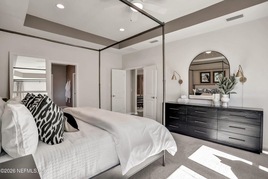 Furnished interior view inside a new home in , Green Cove Springs (Image 9). Furnished interior view inside a new home in , Green Cove Springs (Image 9).