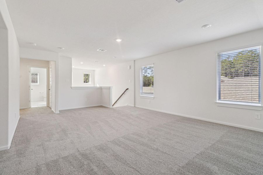 Photo is not of the actual home, but is an inspirational photo of builder’s model home and may depict options, furnishings, and/or decorator features that are not included