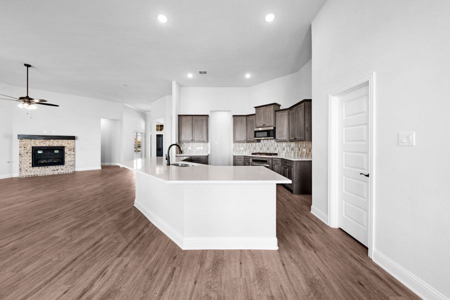 Furnished interior view inside a new home in Berkshire Estates, Mesquite (Image 7).