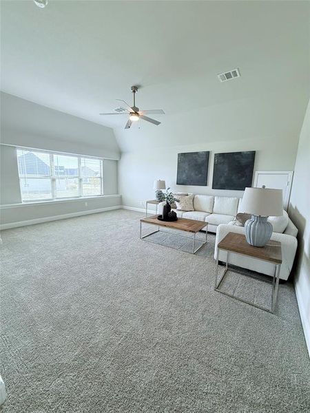 Furnished interior view inside a new home in , Godley (Image 12).
