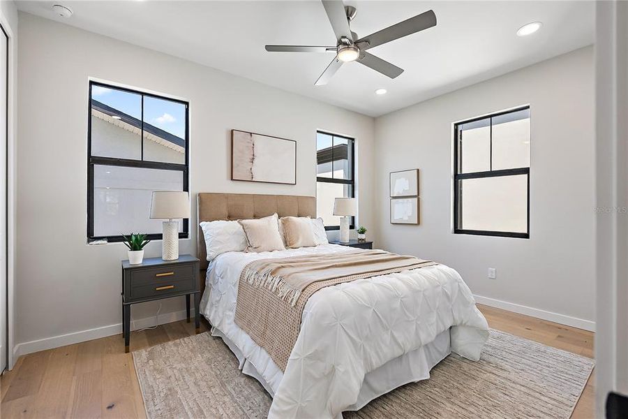 Furnished interior view inside a new home in , St. Petersburg (Image 27).