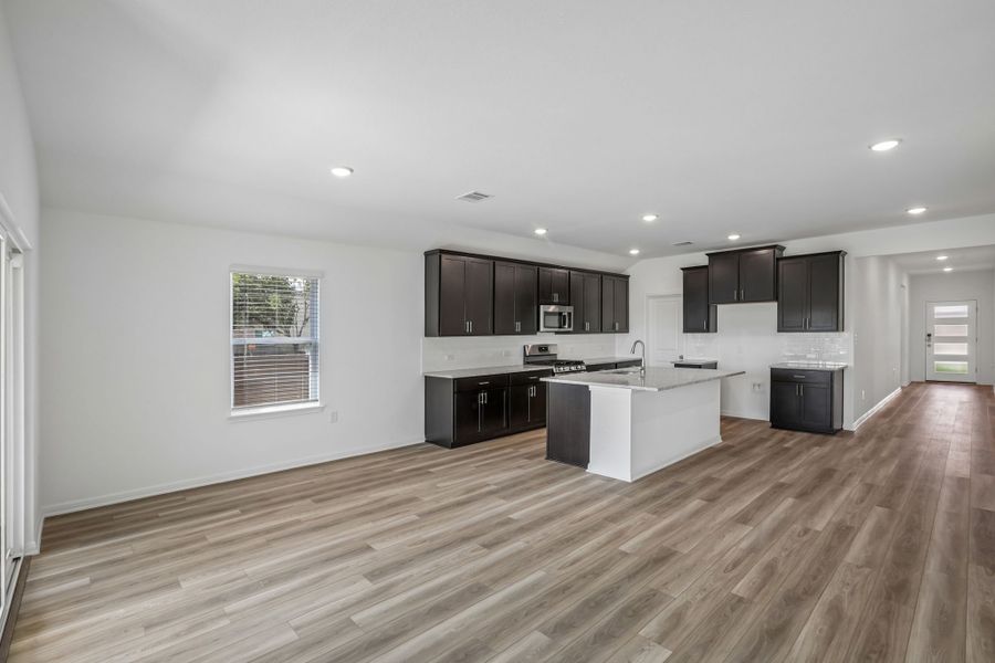 Furnished interior view inside a new home in Lisso, Pflugerville (Image 8).