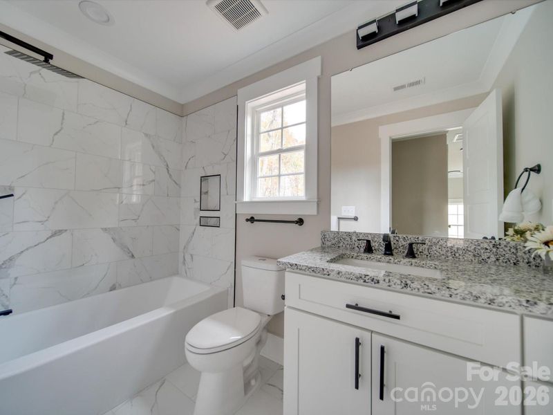 Furnished interior view inside a new home in , New London (Image 12).