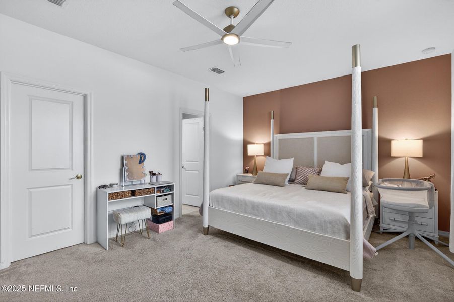 Furnished interior view inside a new home in Forest Park at Wildlight, Yulee (Image 42). Furnished interior view inside a new home in Forest Park at Wildlight, Yulee (Image 42).