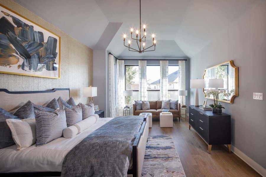 Representative furnished interior of a home built from the 222G by Highland Homes in Quail Hollow, Rockwall (Image 32).