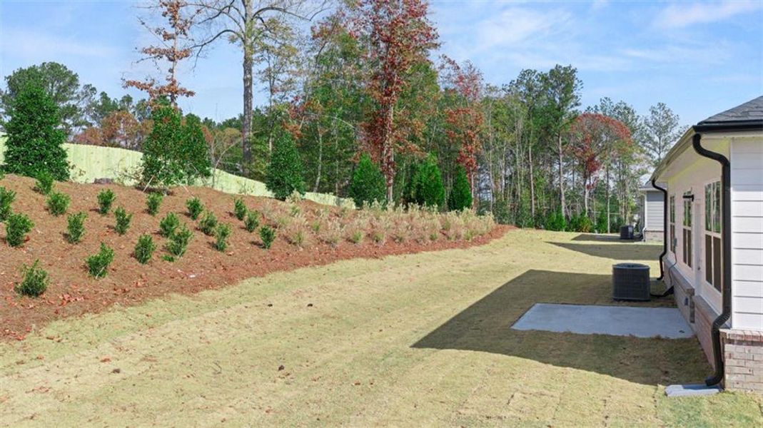 Exterior details and patio area of a home in WillowBrook, Winder (Image 18).
