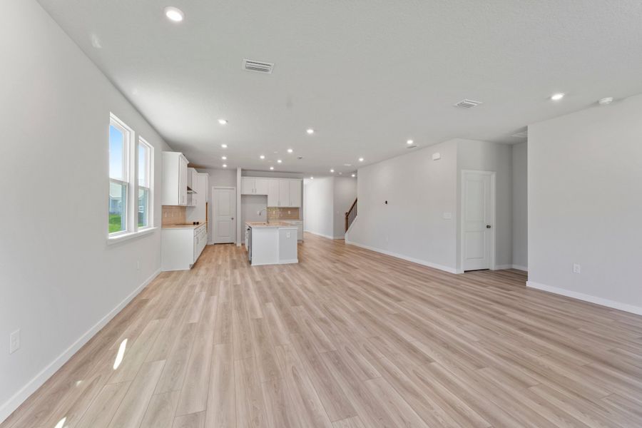 Lot 527 Chef's Kitchen with White Cabinets at NorthShore in Kingsland Lot 527 Chef's Kitchen with White Cabinets at NorthShore in Kingsland