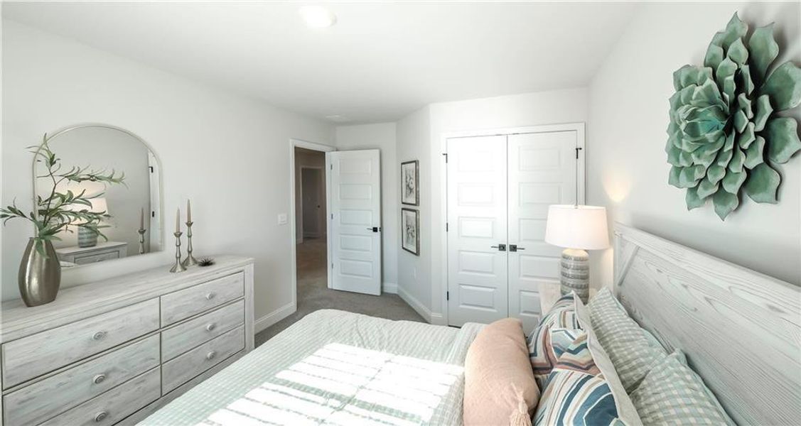 Furnished interior view inside a new home in Canterbury Villas, Carrollton (Image 21).