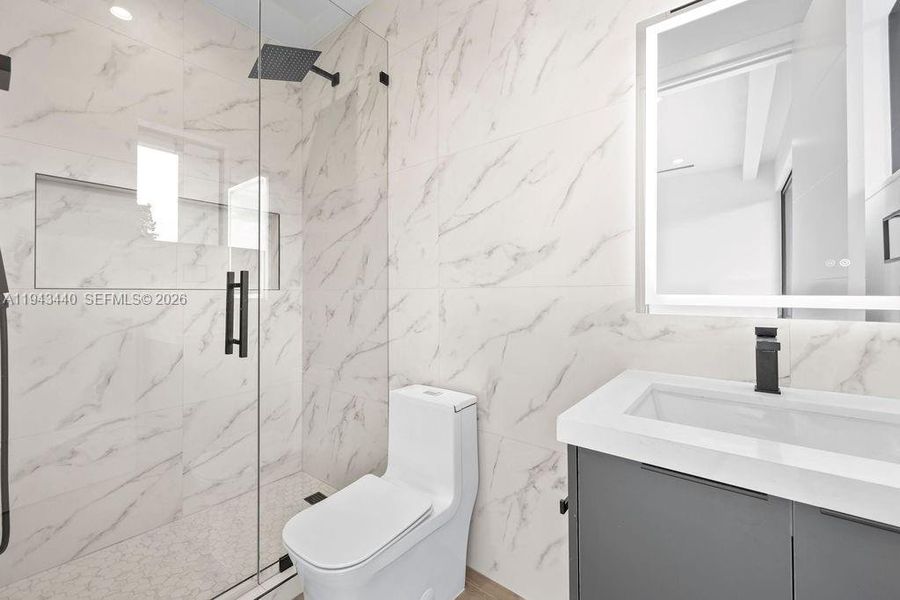 Furnished interior view inside a new home in , Fort Lauderdale (Image 17). Furnished interior view inside a new home in , Fort Lauderdale (Image 17).