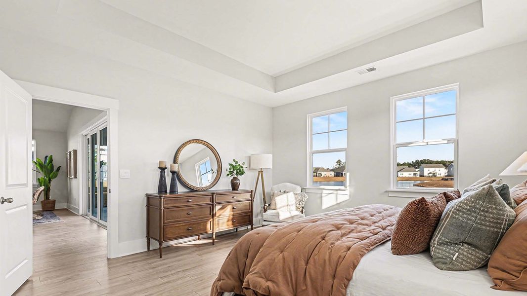 Furnished interior view inside a new home in Waterbridge, Myrtle Beach (Image 12).
