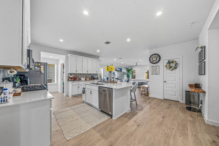 Furnished interior view inside a new home in , Fulshear (Image 7).