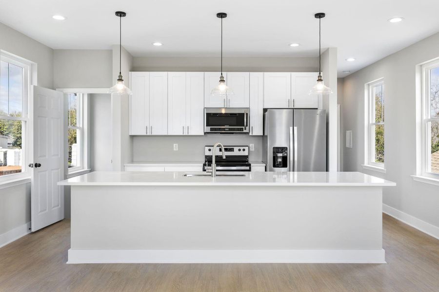 Furnished interior view inside a new home in , North Charleston (Image 11).