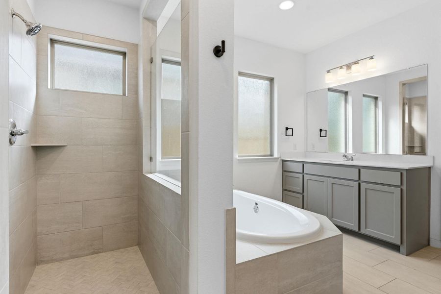 Furnished interior view inside a new home in , Georgetown (Image 26).