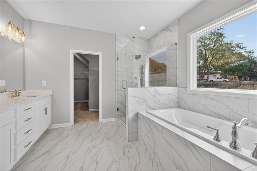 Furnished interior view inside a new home in , Gainesville (Image 11).