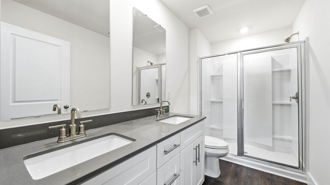 Furnished interior view inside a new home in The Arbor Townhomes, Kingsport (Image 9).