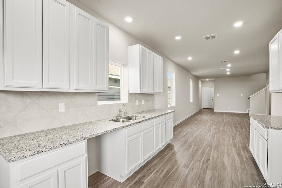 Furnished interior view inside a new home in Dauer Ranch, New Braunfels (Image 10). Furnished interior view inside a new home in Dauer Ranch, New Braunfels (Image 10).