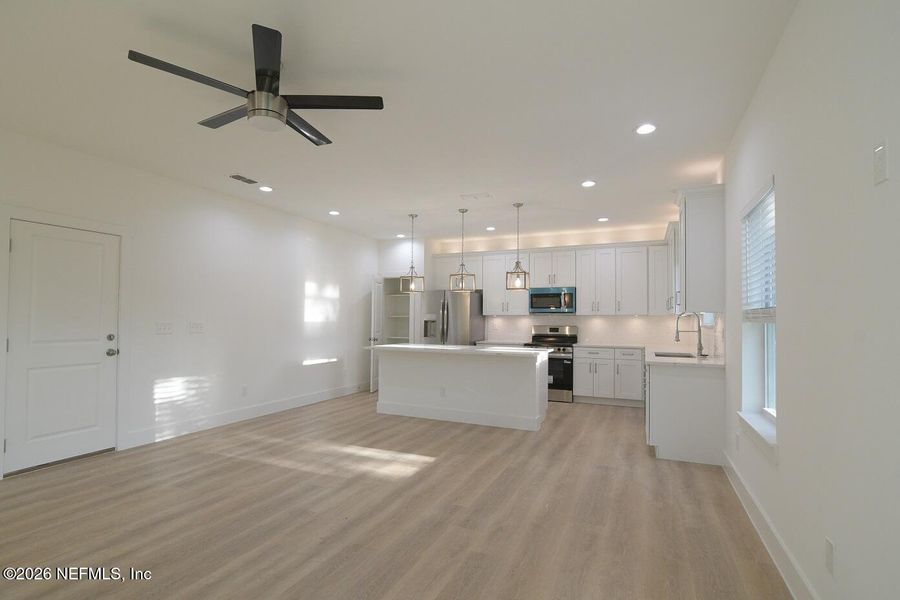 Furnished interior view inside a new home in , Jacksonville (Image 6). Furnished interior view inside a new home in , Jacksonville (Image 6).