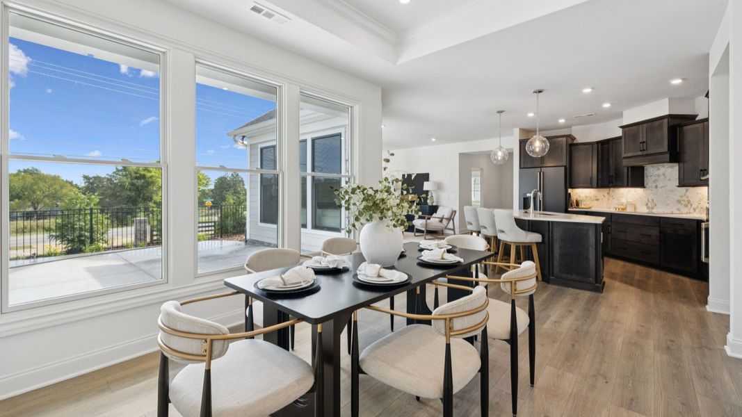 Furnished interior view inside a new home in The Courtyards at Stewarts Creek, Smyrna (Image 18).