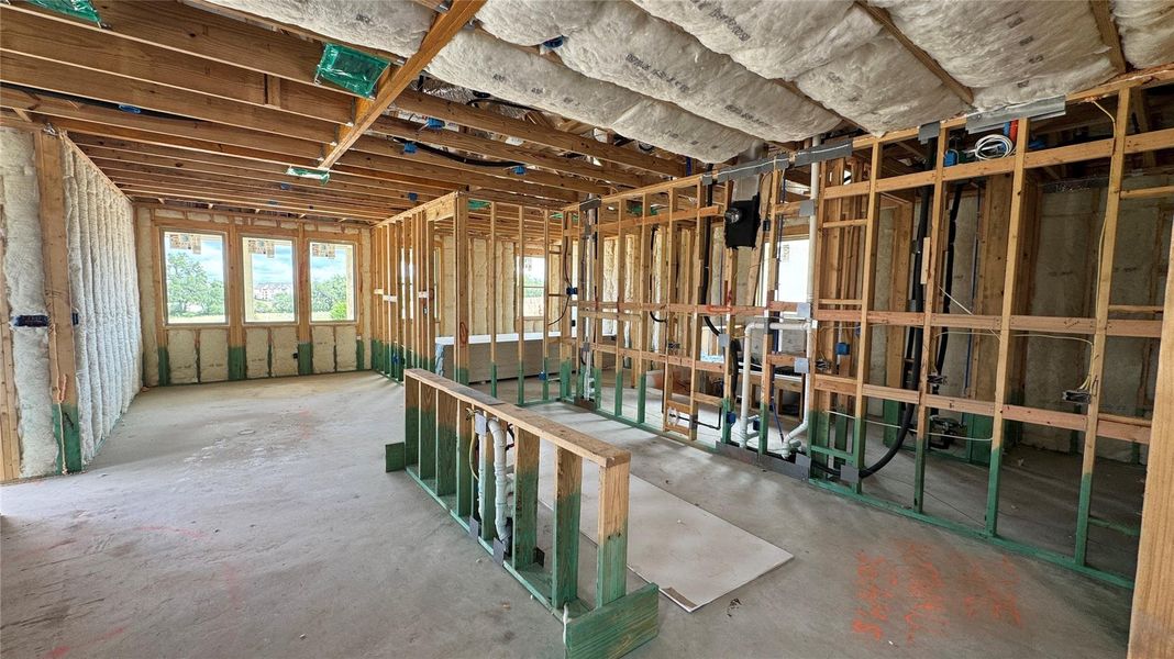 In-progress construction of a new home in Cannon Ranch, Dripping Springs, TX (Image 5).