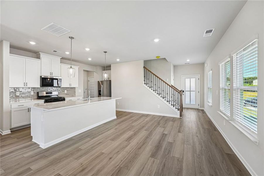 Furnished interior view inside a new home in Hemingway - Reserve Series, Cumming (Image 17).