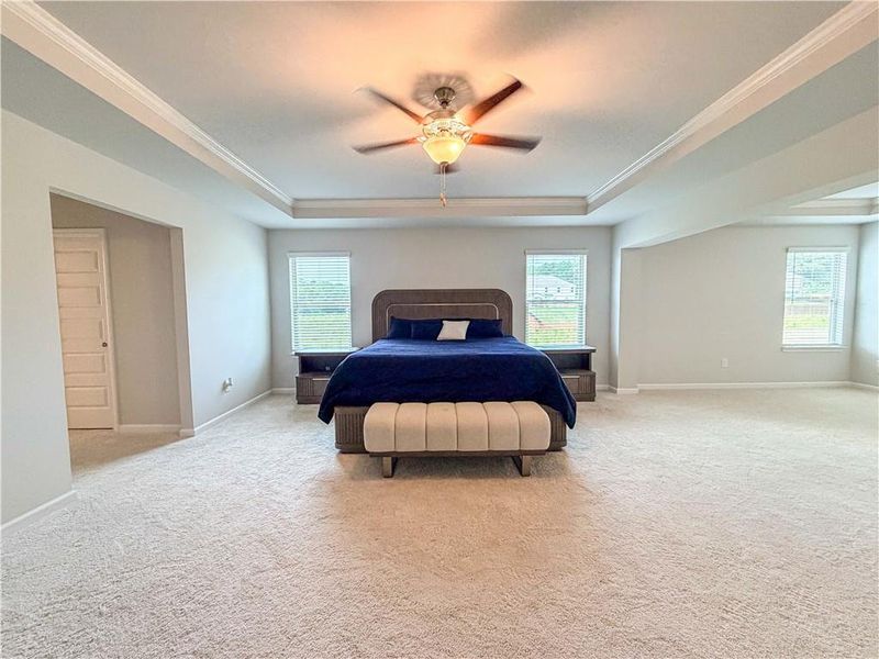 Furnished interior view inside a new home in , Stockbridge (Image 8).
