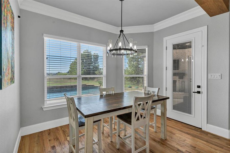 Furnished interior view inside a new home in , Godley (Image 7).