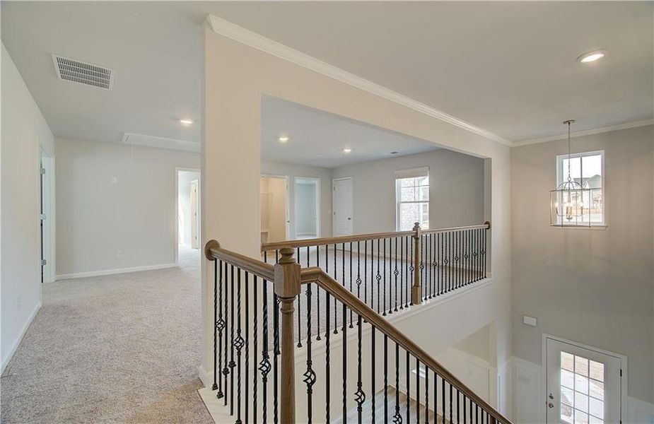 Spacious, unfurnished interior of a new home in Trinity Park, McDonough (Image 34). Spacious, unfurnished interior of a new home in Trinity Park, McDonough (Image 34).