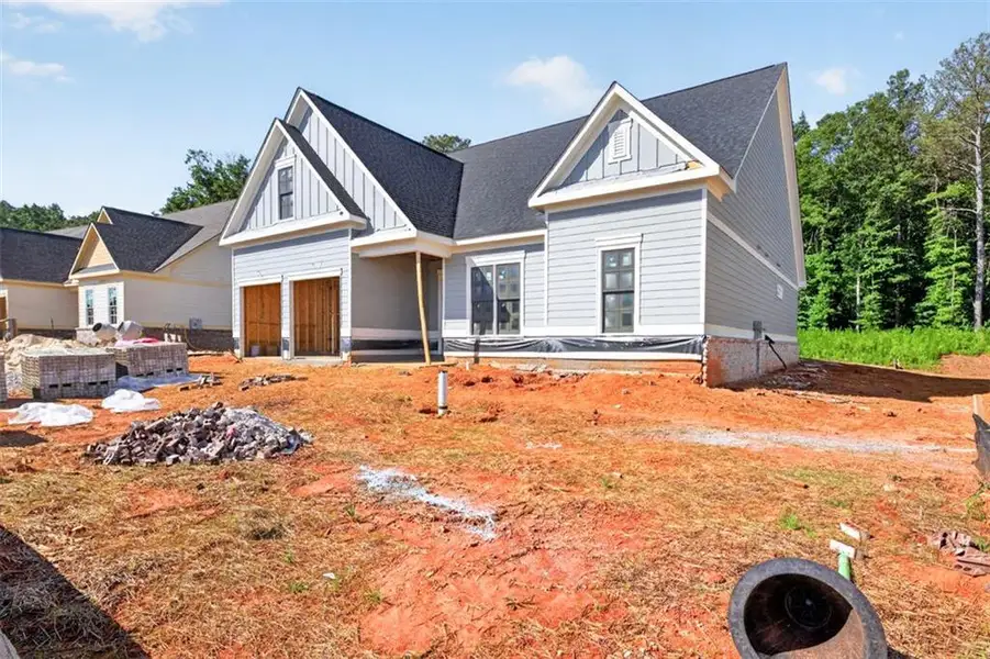 In-progress construction of a new home in , Statham, GA (Image 17).