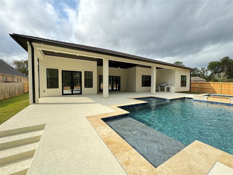 View Overlooking the Pool