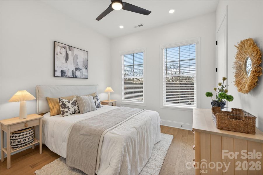 Furnished interior view inside a new home in , Charlotte (Image 8).