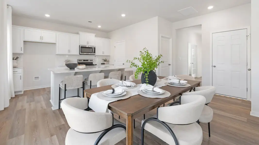 Furnished interior view inside a new home in Bristol Terrace, Statesville (Image 6).