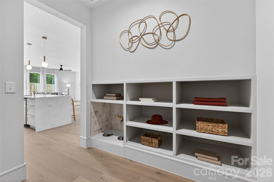 Furnished interior view inside a new home in , Charlotte (Image 19).