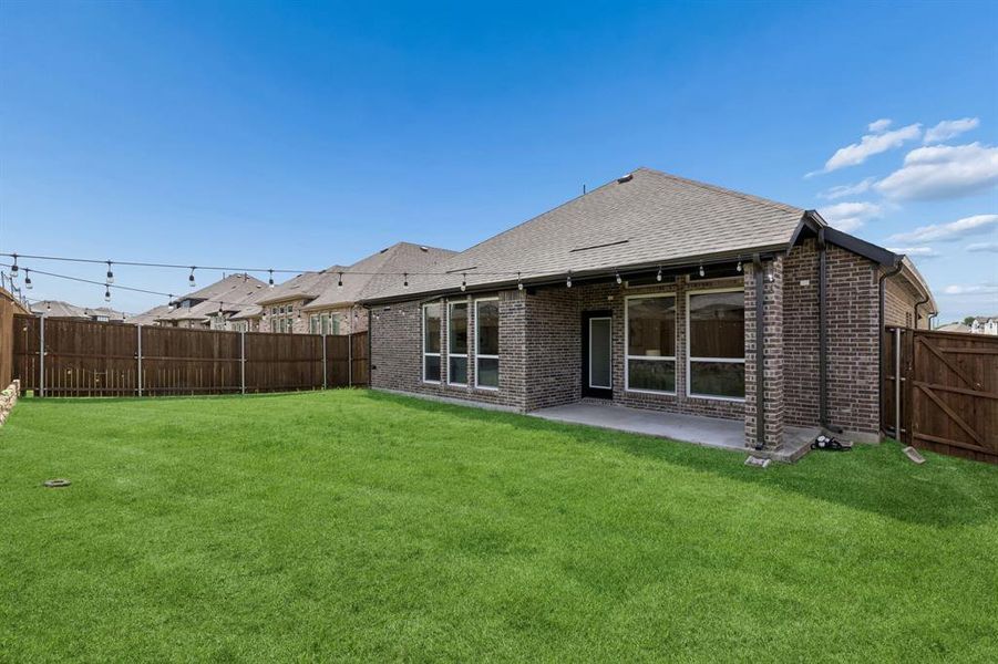 Exterior details and patio area of a home in , Celina (Image 3).