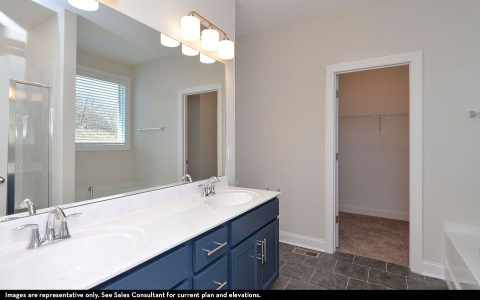Furnished interior view inside a new home in The Retreat at Norman Farm, Hendersonville (Image 9).