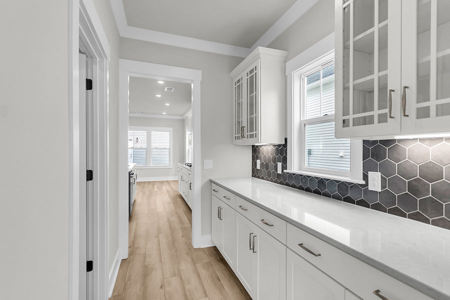Furnished interior view inside a new home in Six Oaks, Summerville (Image 12).