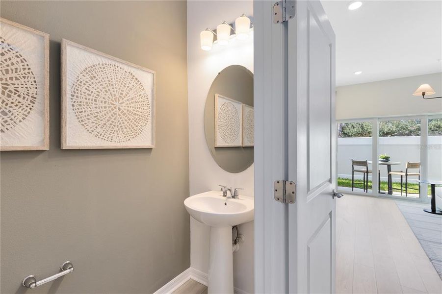 Furnished interior view inside a new home in Harbor Square, Palm Bay (Image 17).