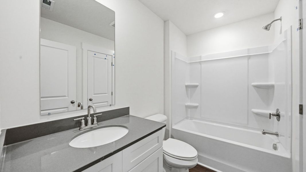 Furnished interior view inside a new home in Fieldcrest Acres Townhomes, Blountville (Image 8).
