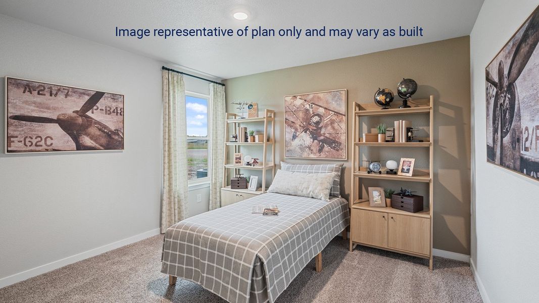 Furnished interior view inside a new home in King's Landing, Corpus Christi (Image 12).
