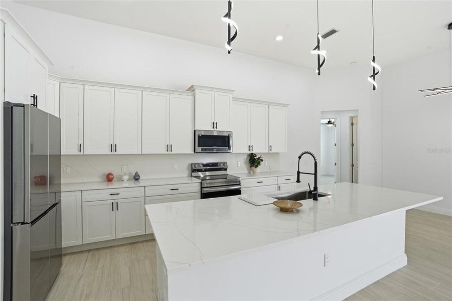 Furnished interior view inside a new home in , Cape Coral (Image 6).