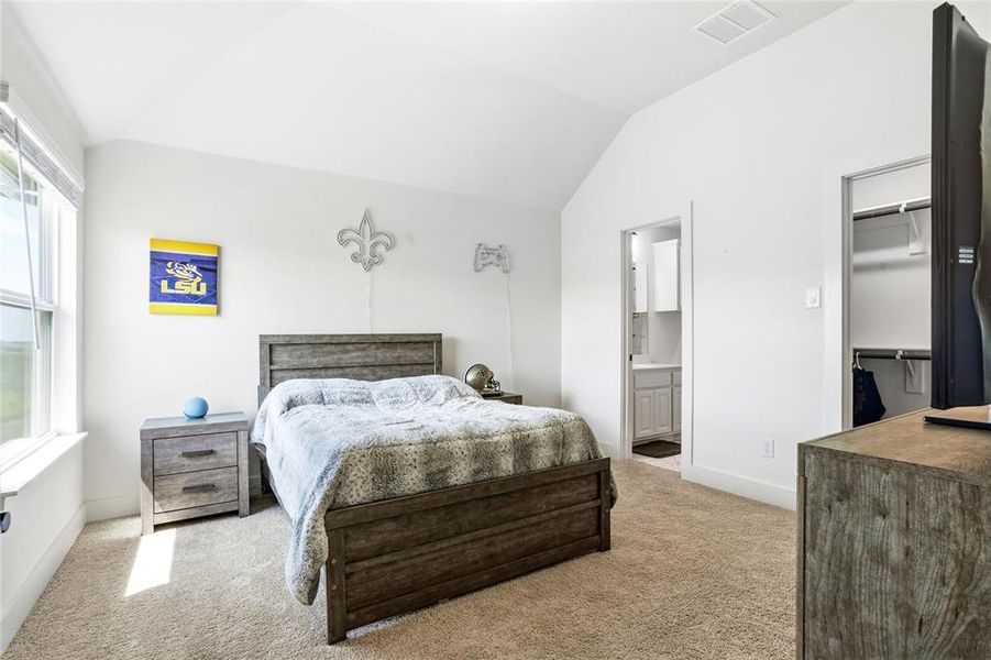 Furnished interior view inside a new home in The Villages of Hurricane Creek, Anna (Image 18).