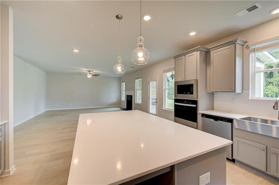 Furnished interior view inside a new home in Hamilton Lakes, Lawrenceville (Image 12). Furnished interior view inside a new home in Hamilton Lakes, Lawrenceville (Image 12).