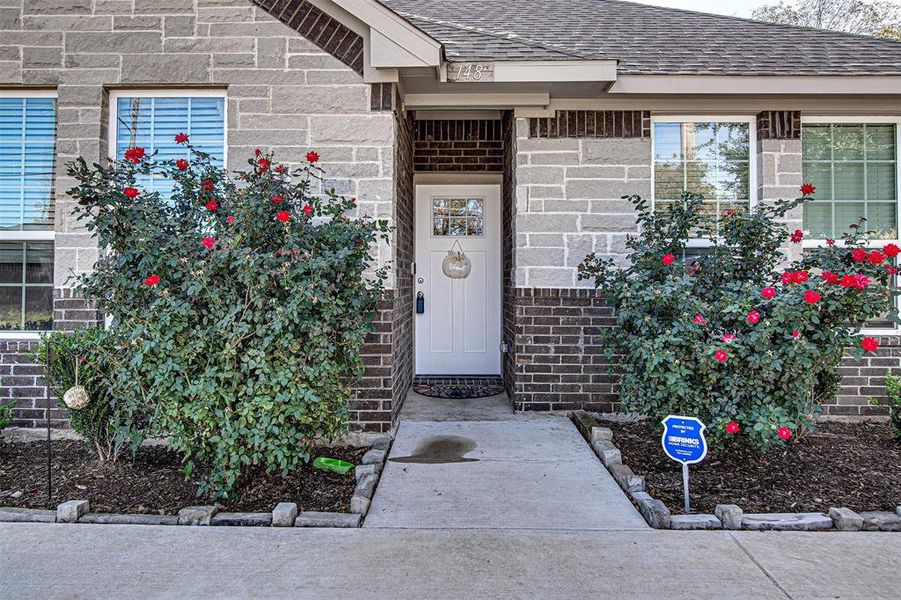 View of property entrance